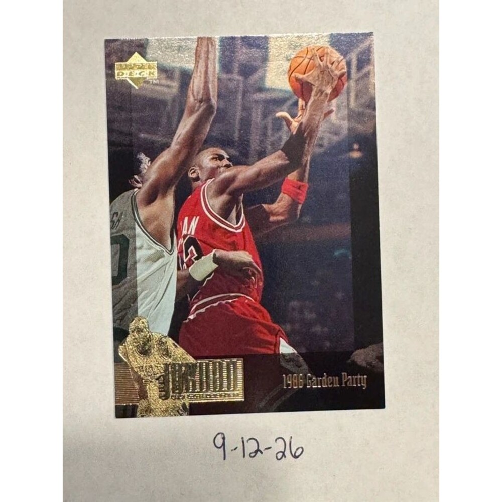 Michael Jordan 1996 Upper Deck 1986 Garden Party #JC13